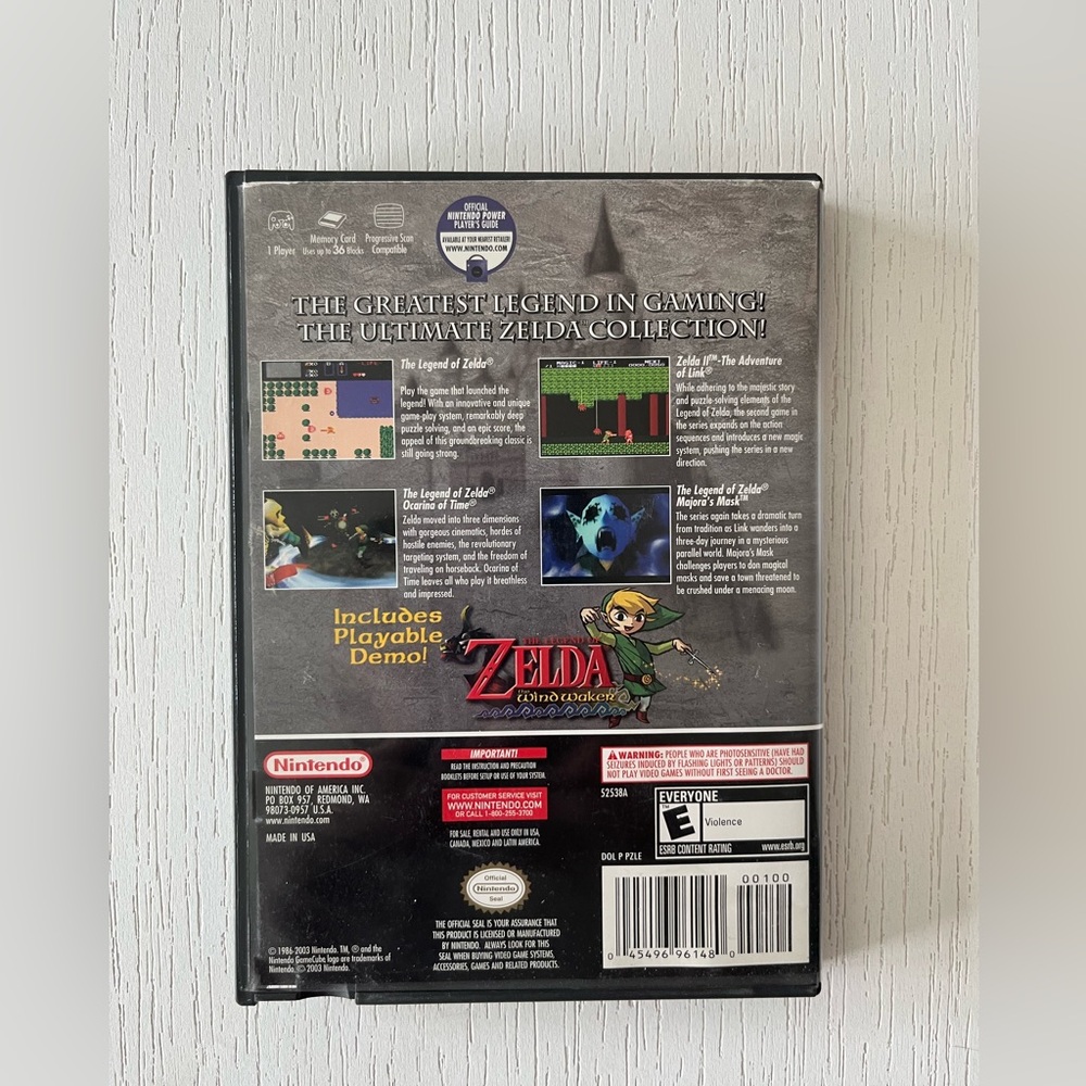 Nintendo GameCube The Legend of Zelda Collector's Edition special promo disc - Picture 5 of 8
